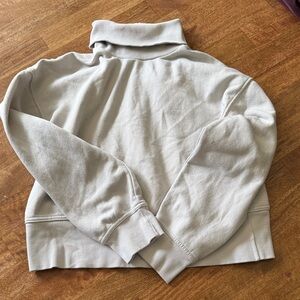 Zara Cream Turtleneck Sweater